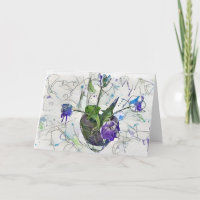 The Squiggly Series: Blue Tulips