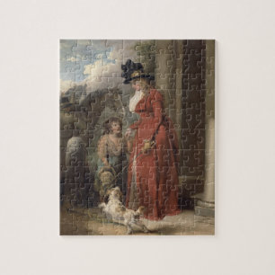 The Squire's Door, c.1790 (oil on canvas) Jigsaw Puzzle