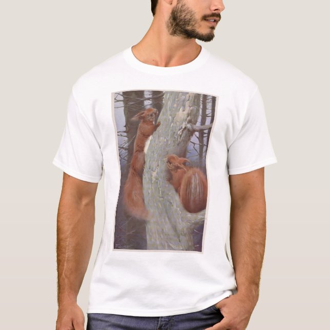 THE SQUIRREL (Sciurus vulgaris) T-Shirt (Front)