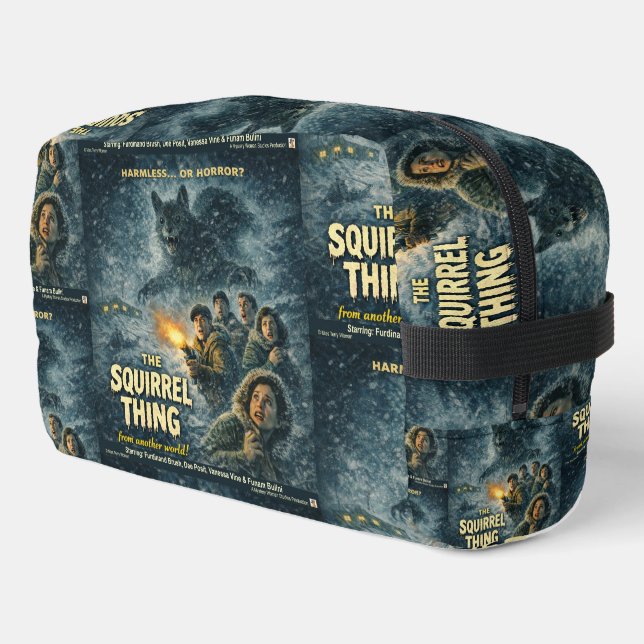 The Squirrel Thing Dopp Kit (Left Corner)