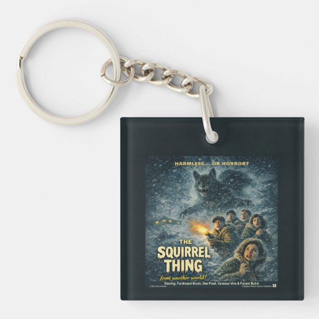 The Squirrel Thing Key Ring (Front)