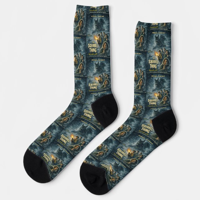 The Squirrel Thing Socks (Left)