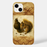 THE SQUIRREL WITH NUTS MONOGRAM