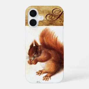 THE SQUIRREL WITH NUTS MONOGRAM iPhone 16 CASE