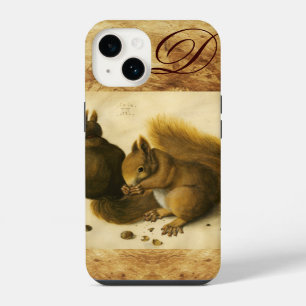 THE SQUIRREL WITH NUTS MONOGRAM iPhone 14 CASE