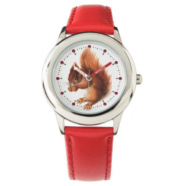 THE SQUIRREL WITH NUTS WATCH (Front)