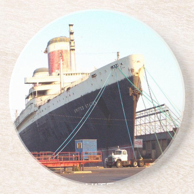 The SS United States Ocean Liner Coaster (Front)