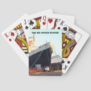 The SS United States Ocean Liner    Playing Cards