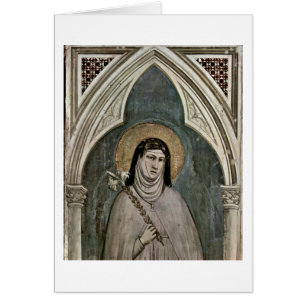 The St. Clare Of Assisi By Giotto Di Bondone