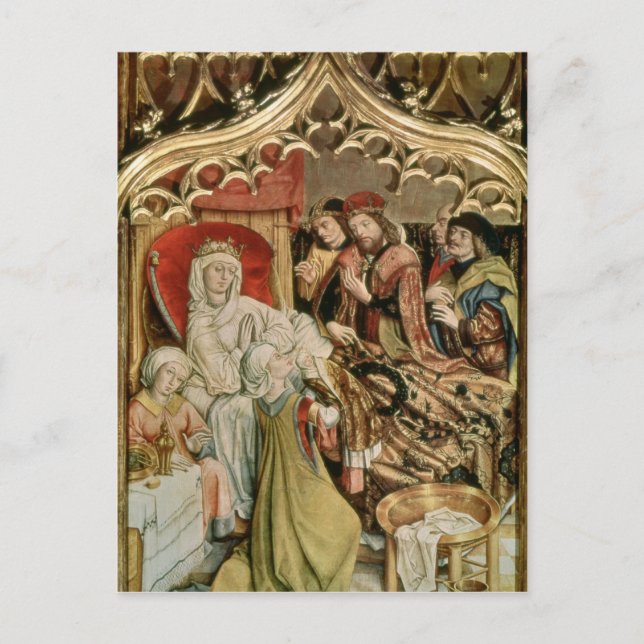 The St. Elizabeth Altarpiece Postcard (Front)