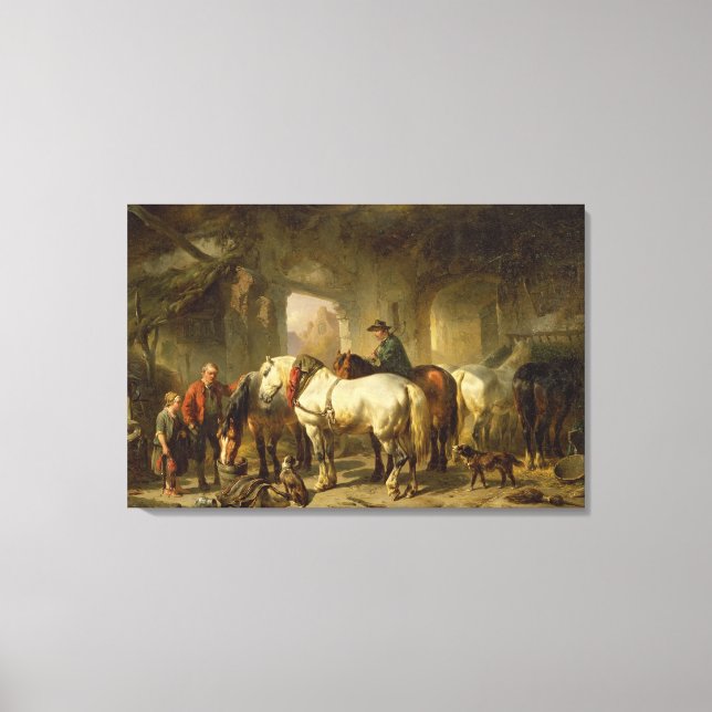 The Stable Canvas Print (Front)
