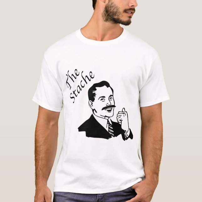 The Stache T-Shirt (Front)