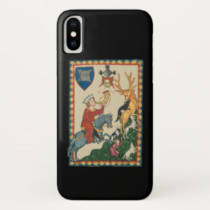 The Stag Hunt, 14th Century Mediaeval Art Case-Mate iPhone Case