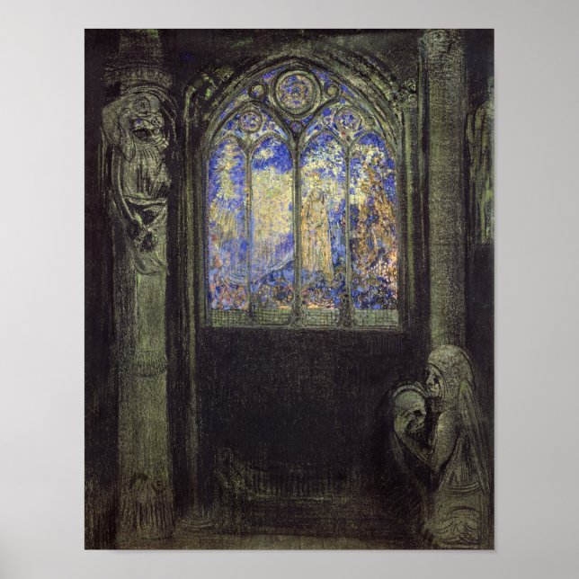 The Stained Glass Window, 1904 Poster (Front)