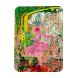 The Stalker - Neon Ballet Chaos  Magnet