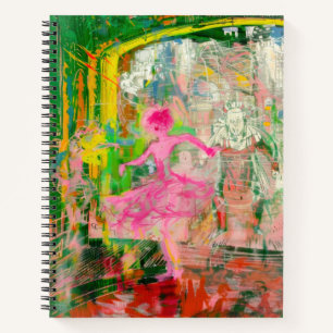 The Stalker - Neon Ballet Chaos Notebook