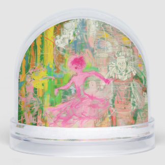 The Stalker - Neon Ballet Chaos  Snowglobe