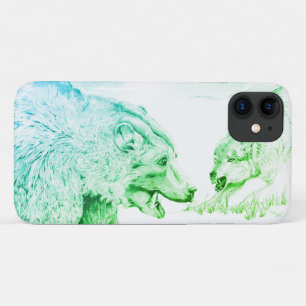 The Stand Off (green) Case-Mate iPhone Case