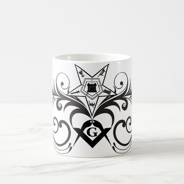 The Star and the Square Coffee Mug (Center)