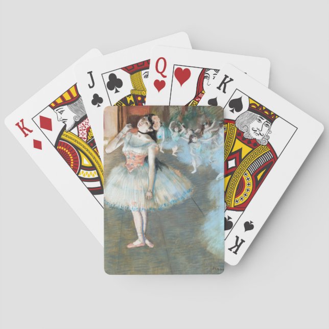 The Star by Edgar Degas Playing Cards (Back)