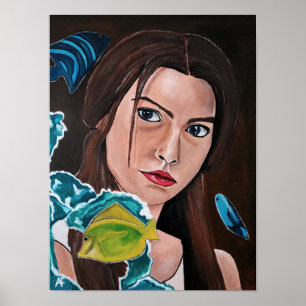 The Star-Crossed Lover Painting by Alfred Fox Poster