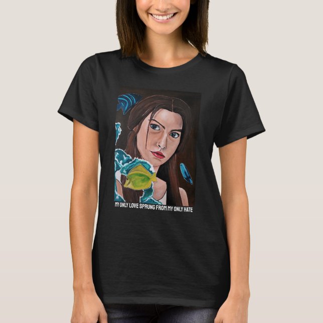 The Star-Crossed Lover Painting by Alfred Fox T-Shirt (Front)