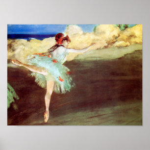 The Star: Dancer on Point by Degas Poster