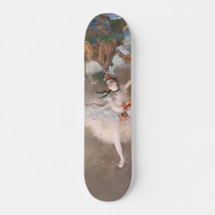 The Star Dancer on Stage Edgar Degas Ballet Skateboard