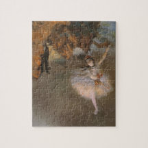 The Star Dancer on the Stage by Degas
