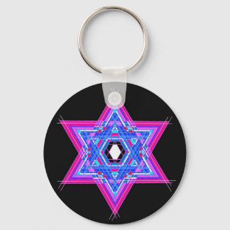 The Star of David Key Ring