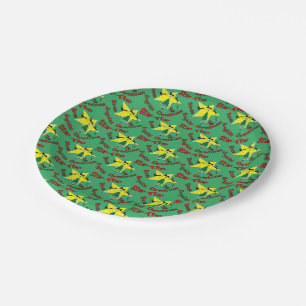 The star shines brightly this Christmas   Paper Plate