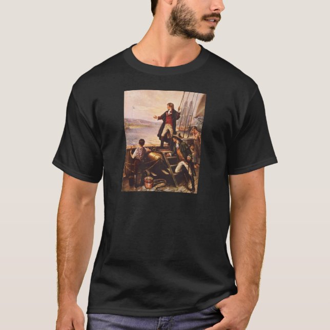 The Star Spangled Banner by Percy Moran T-Shirt (Front)