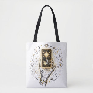 The Star Tarot Card Glowing Celestial Mystical Art Tote Bag