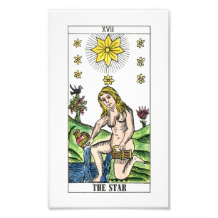 The Star Tarot Card Photo Print