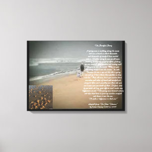 The Starfish Story Canvas Print