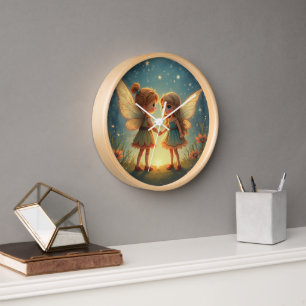 The Starlight fairy Wall Clock