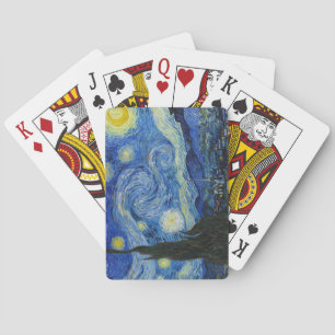 The Starry Night, 1889 by Vincent van Gogh Playing Cards