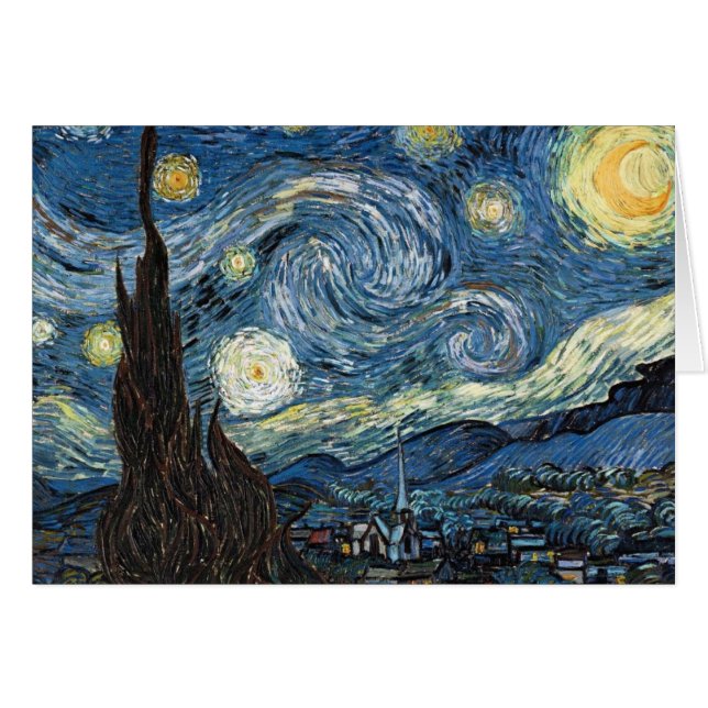The Starry Night by Van Gogh (Front Horizontal)