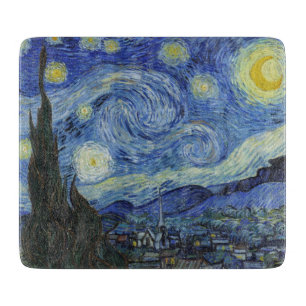 The Starry Night by Van Gogh   Cutting Board