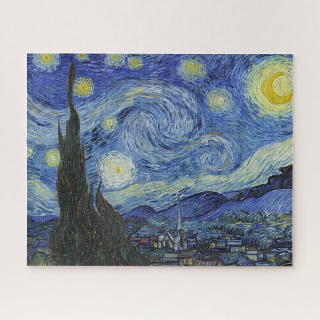 The Starry Night by Van Gogh Jigsaw Puzzle (Horizontal)