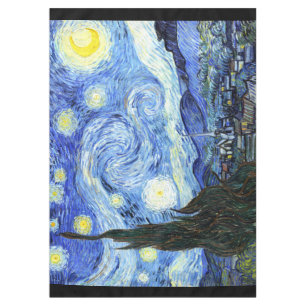 The Starry Night Van Gogh Impressionism Tablecloth