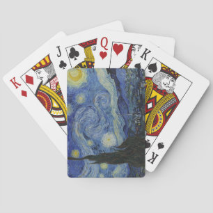 The Starry Night (Vincent van Gogh) (Famous Art) Playing Cards