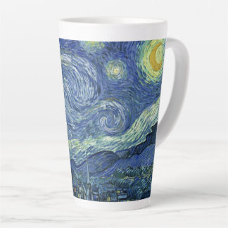 The Starry Night-Vincent van Gogh Latte Mug