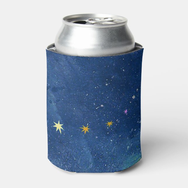  The starry sky  Can Cooler (Can Front)