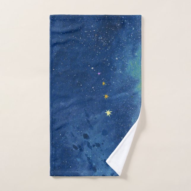 The starry sky  Hand Towel (Hand Towel)