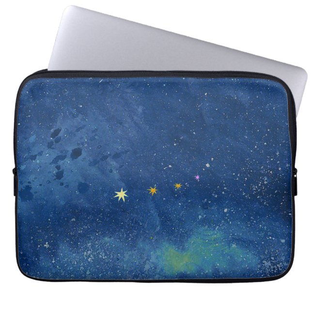  The starry sky illustration  Laptop Sleeve (Front)