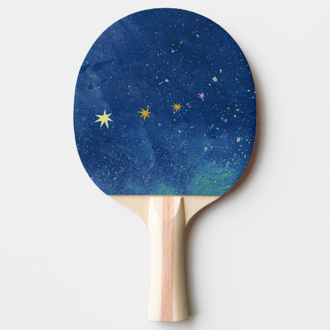  The starry sky  Ping Pong Paddle (Front)