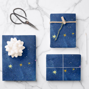  The starry sky   Wrapping Paper Sheet