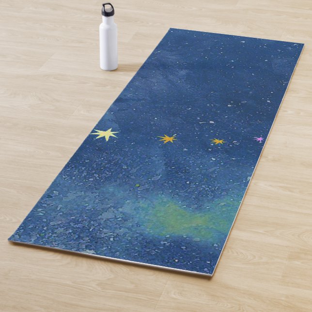  The starry sky  Yoga Mat (In Situ)