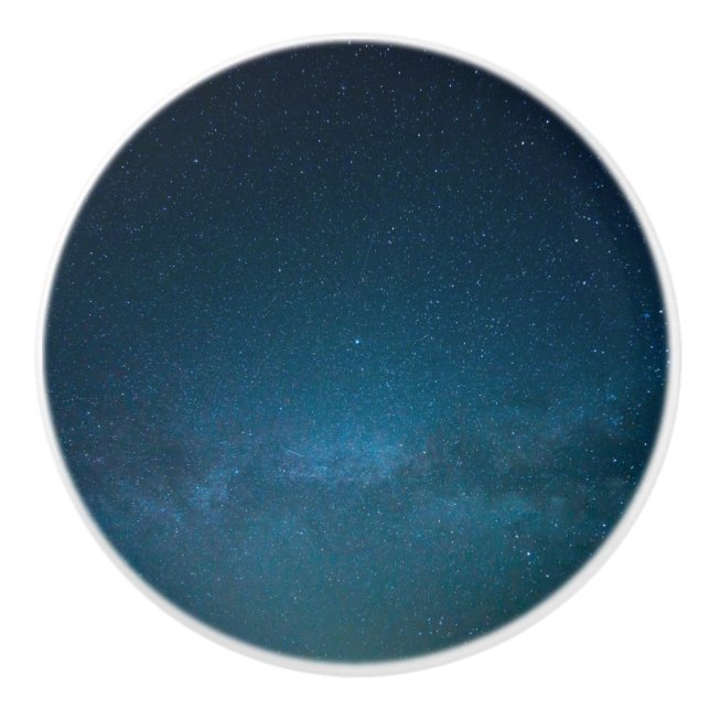 The Stars at Night Ceramic Knob (Front)